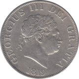 1819 HALFCROWN ( GVF ) - HALFCROWN - Cambridgeshire Coins