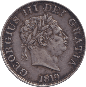 1819 HALFCROWN ( GVF ) - HALFCROWN - Cambridgeshire Coins