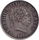 1819 HALFCROWN ( GVF ) - HALFCROWN - Cambridgeshire Coins