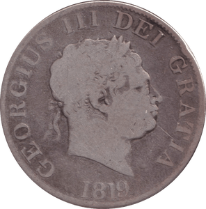 1819 HALFCROWN ( NF ) - HALFCROWN - Cambridgeshire Coins