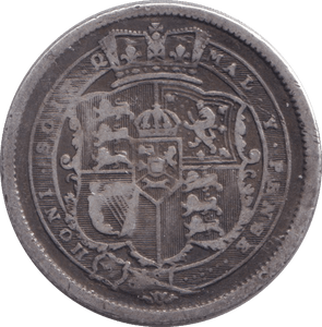 1819 SHILLING ( FINE ) - SHILLING - Cambridgeshire Coins