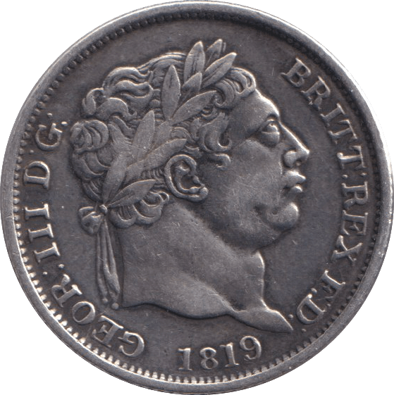 1819 SHILLING ( GF ) - SHILLING - Cambridgeshire Coins