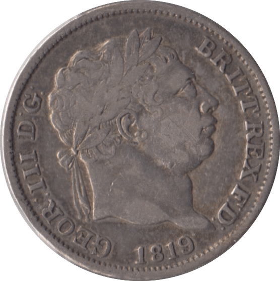1819 SHILLING ( GF ) - Shilling - Cambridgeshire Coins