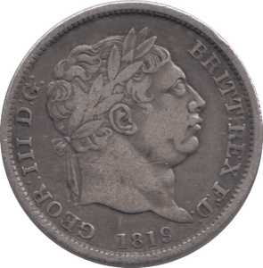 1819 SHILLING ( GF ) - SHILLING - Cambridgeshire Coins