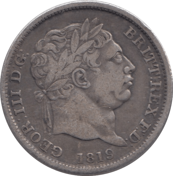 1819 SHILLING ( GF ) - SHILLING - Cambridgeshire Coins
