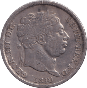 1819 SHILLING ( GF ) - SHILLING - Cambridgeshire Coins