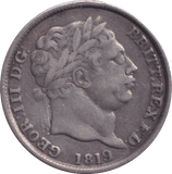 1819 SHILLING ( GVF ) - SHILLING - Cambridgeshire Coins