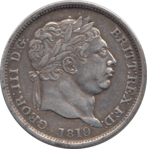 1819 SHILLING ( GVF ) - Shilling - Cambridgeshire Coins