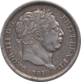 1819 SHILLING ( GVF ) - Shilling - Cambridgeshire Coins