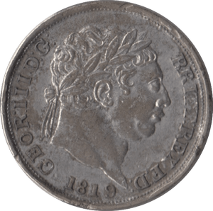1819 SHILLING ( GVF ) - Shilling - Cambridgeshire Coins