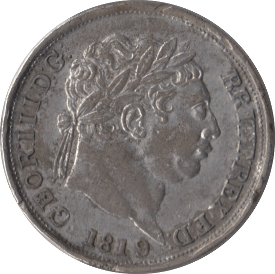 1819 SHILLING ( GVF ) - Shilling - Cambridgeshire Coins