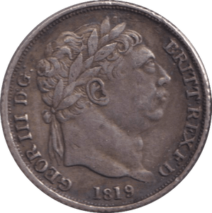 1819 SHILLING ( VF ) - SHILLING - Cambridgeshire Coins