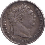 1819 SHILLING ( VF ) - SHILLING - Cambridgeshire Coins