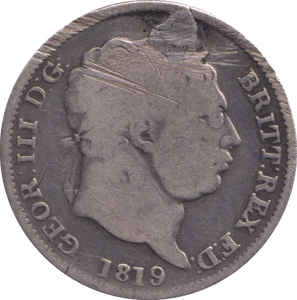 1819 SHILLING ( VF ) - SHILLING - Cambridgeshire Coins