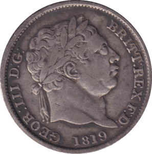 1819 SHILLING (VF) - SHILLING - Cambridgeshire Coins