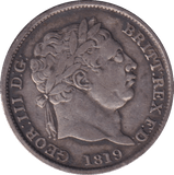 1819 SHILLING (VF) - SHILLING - Cambridgeshire Coins