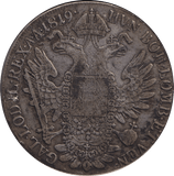 1819 SILVER 1 THALER AUSTRIA - SILVER WORLD COINS - Cambridgeshire Coins