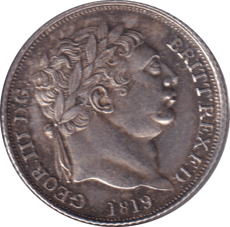 1819 SIXPENCE ( EF ) - SIXPENCE - Cambridgeshire Coins