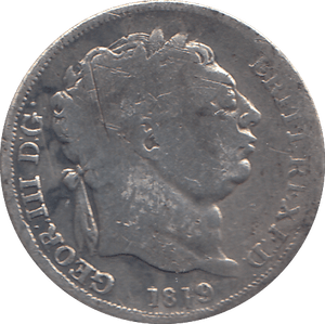 1819 SIXPENCE ( F ) - WORLD COINS - Cambridgeshire Coins