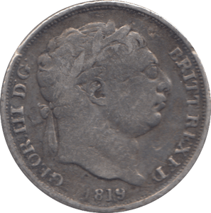 1819 SIXPENCE ( FINE ) - SIXPENCE - Cambridgeshire Coins
