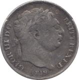 1819 SIXPENCE ( FINE ) - SIXPENCE - Cambridgeshire Coins