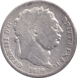 1819 SIXPENCE ( FINE ) - SIXPENCE - Cambridgeshire Coins