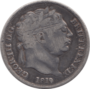 1819 SIXPENCE ( FINE ) - SIXPENCE - Cambridgeshire Coins