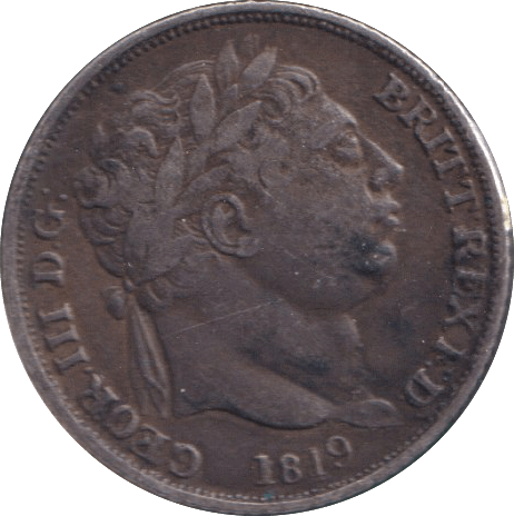 1819 SIXPENCE ( GF ) - SIXPENCE - Cambridgeshire Coins