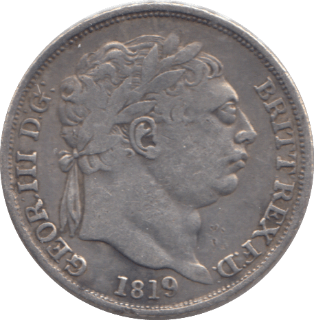 1819 SIXPENCE ( GF ) - SIXPENCE - Cambridgeshire Coins