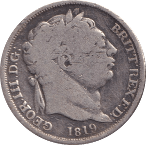 1819 SIXPENCE ( NF ) - SIXPENCE - Cambridgeshire Coins