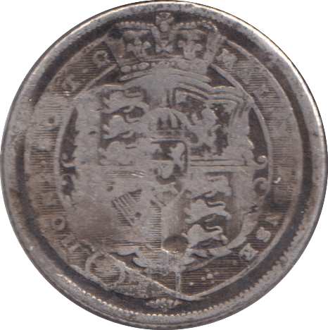 1819 SIXPENCE ( NF ) - SIXPENCE - Cambridgeshire Coins