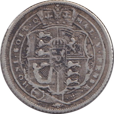 1819 SIXPENCE ( NF ) - SIXPENCE - Cambridgeshire Coins