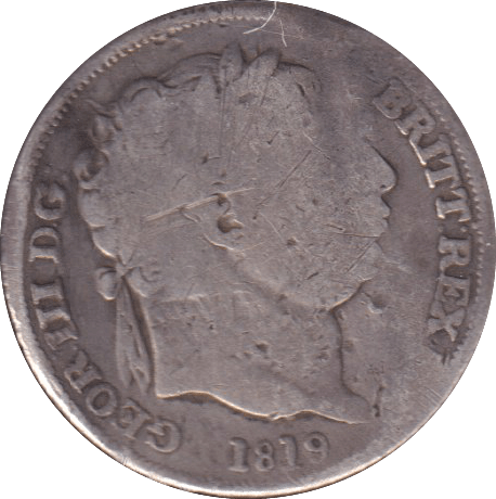 1819 SIXPENCE (NF) - SIXPENCE - Cambridgeshire Coins