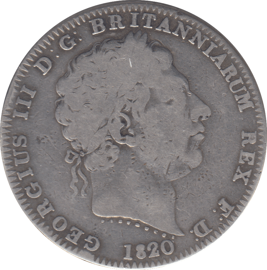 1820 CROWN ( F ) - CROWN - Cambridgeshire Coins