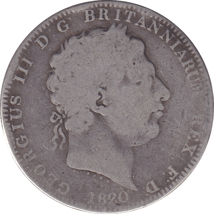 1820 CROWN ( F ) - CROWN - Cambridgeshire Coins