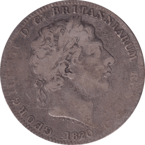 1820 CROWN ( F ) LX - Crown - Cambridgeshire Coins