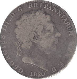 1820 CROWN ( FAIR ) - CROWN - Cambridgeshire Coins
