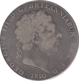 1820 CROWN ( FAIR ) - CROWN - Cambridgeshire Coins