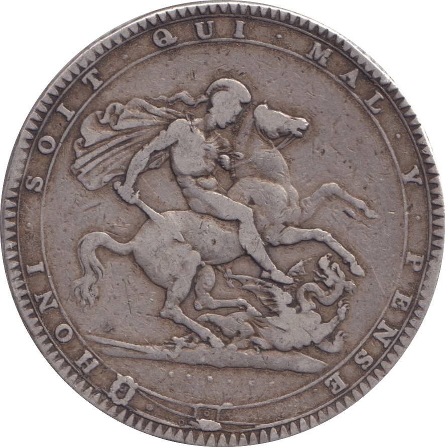 1820 CROWN ( FINE ) 2 - CROWN - Cambridgeshire Coins