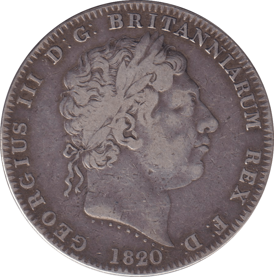 1820 CROWN ( FINE ) 7 - CROWN - Cambridgeshire Coins