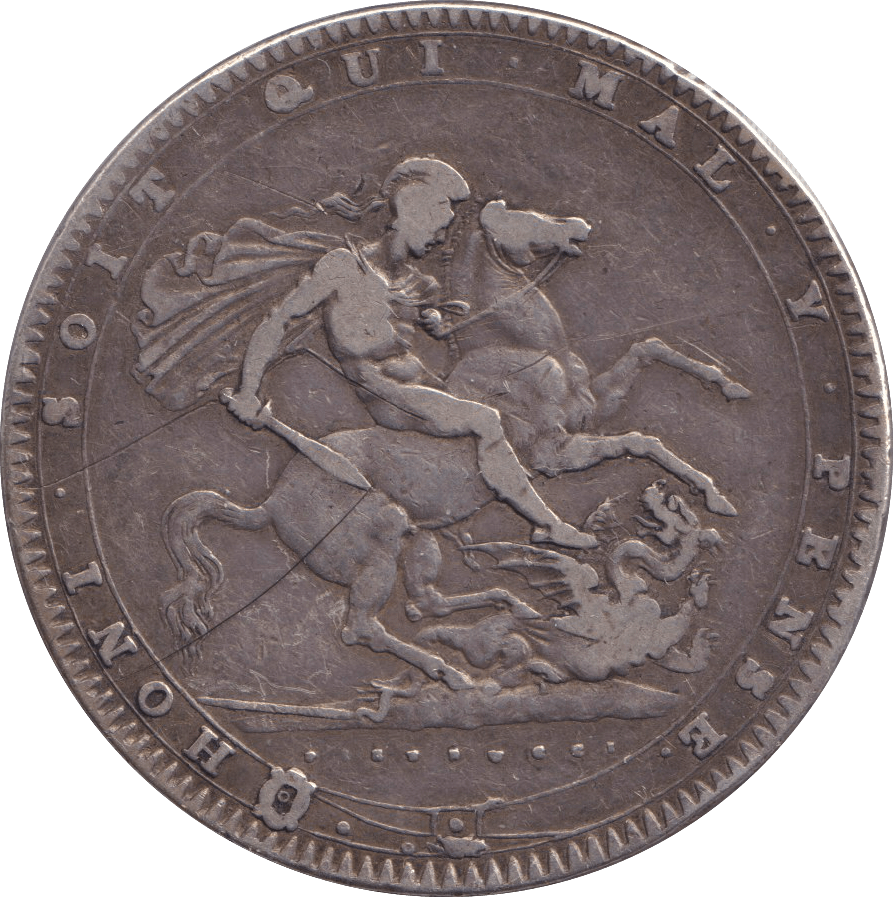 1820 CROWN ( FINE ) 7 - CROWN - Cambridgeshire Coins