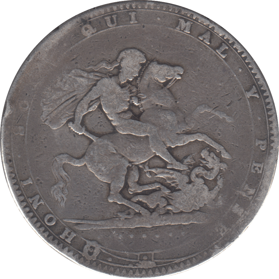 1820 CROWN ( FINE ) - CROWN - Cambridgeshire Coins