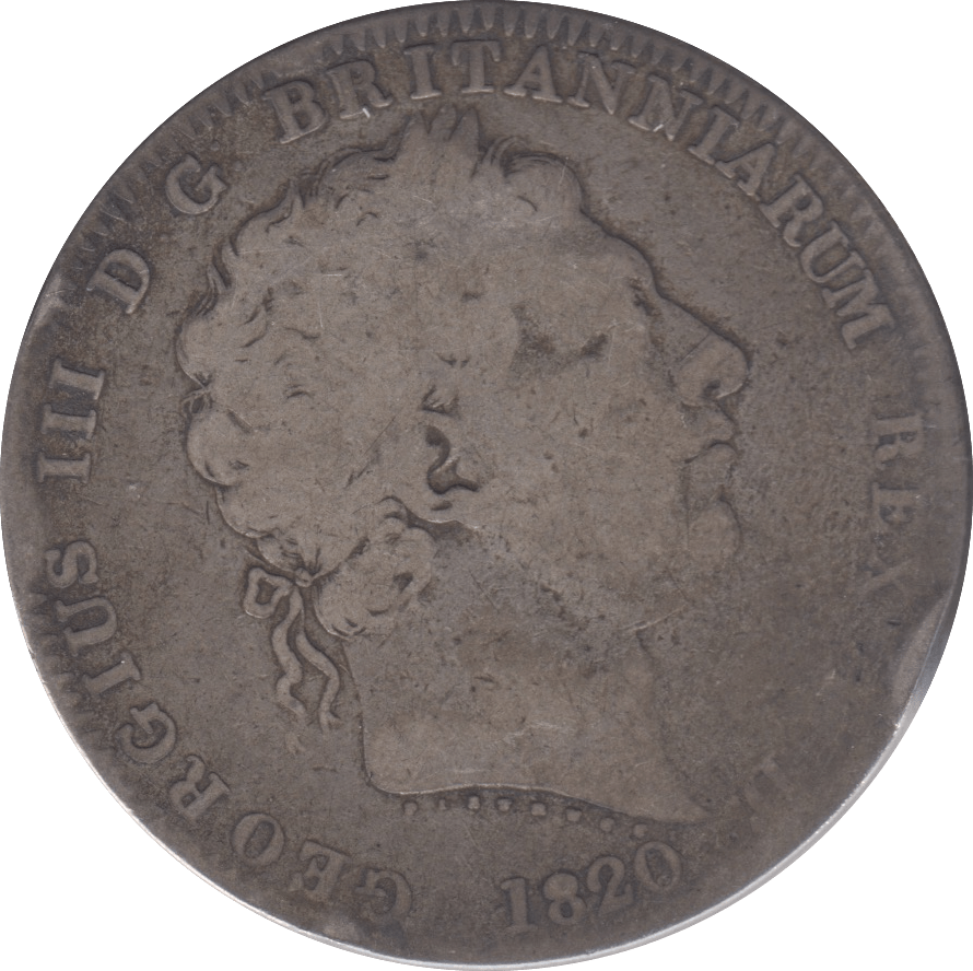 1820 CROWN ( FINE ) - CROWN - Cambridgeshire Coins