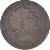 1820 CROWN ( FINE ) - CROWN - Cambridgeshire Coins