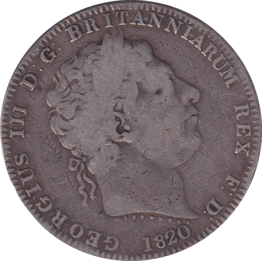 1820 CROWN ( FINE ) - CROWN - Cambridgeshire Coins