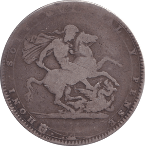 1820 CROWN ( FINE ) - CROWN - Cambridgeshire Coins