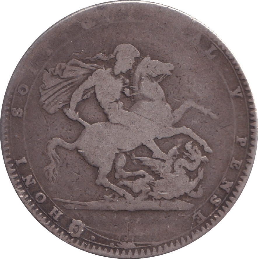 1820 CROWN ( FINE ) - CROWN - Cambridgeshire Coins