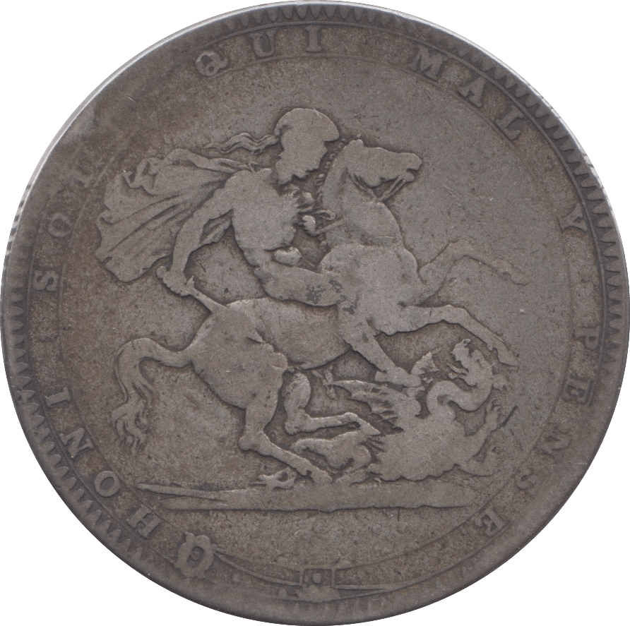 1820 CROWN ( FINE ) - CROWN - Cambridgeshire Coins