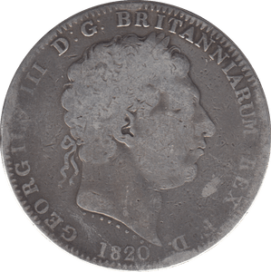 1820 CROWN ( FINE ) - CROWN - Cambridgeshire Coins