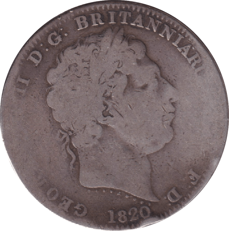 1820 CROWN ( FINE ) - CROWN - Cambridgeshire Coins